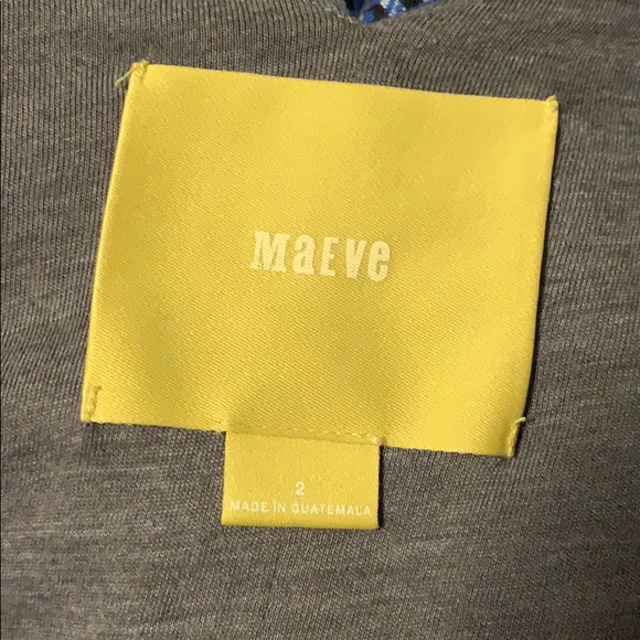 Anthropologie Maeve blue tribal pocket dress - Picture 4 of 6